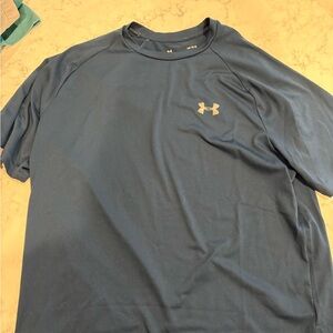 Under Armour Men's Blue The Tech Tee Short Sleeve Tee